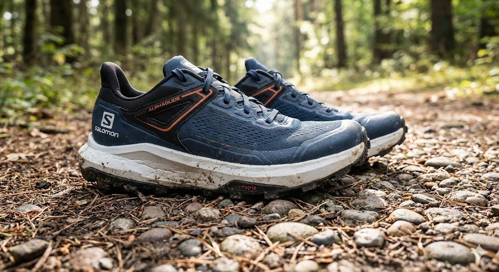 Zapatillas híbridas Salomon Alphaglide en sendero